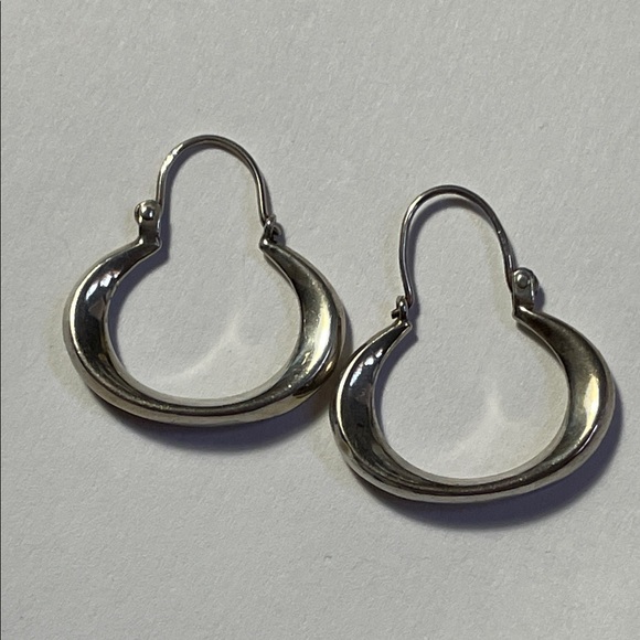 925 Sterling Silver Jewelry - Sterling Silver Hoop Earrings